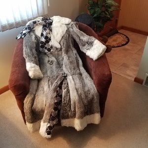 Rabbit Fur Coat